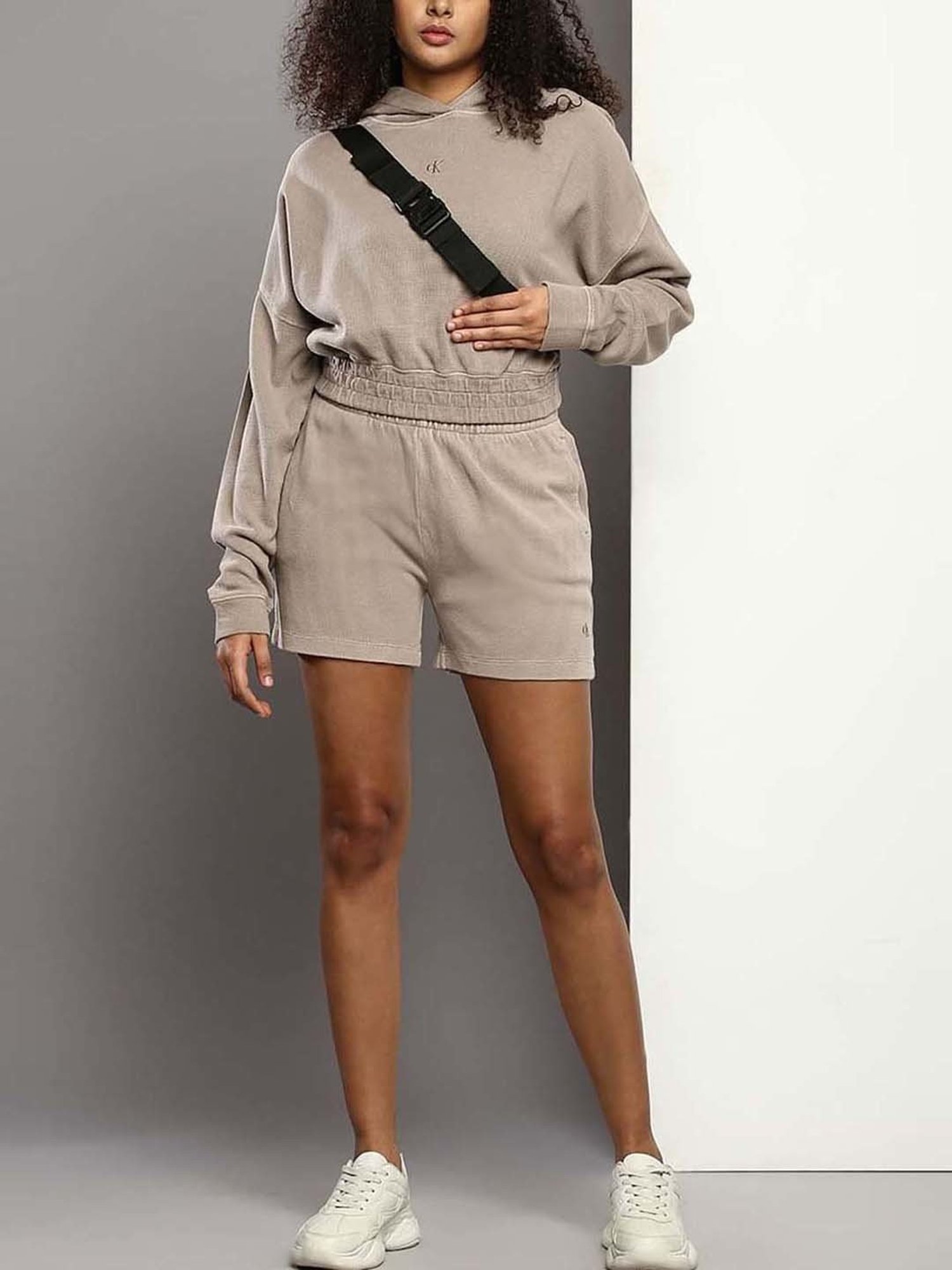 Calvin Klein Jeans Shitake Relaxed Fit Hoodie