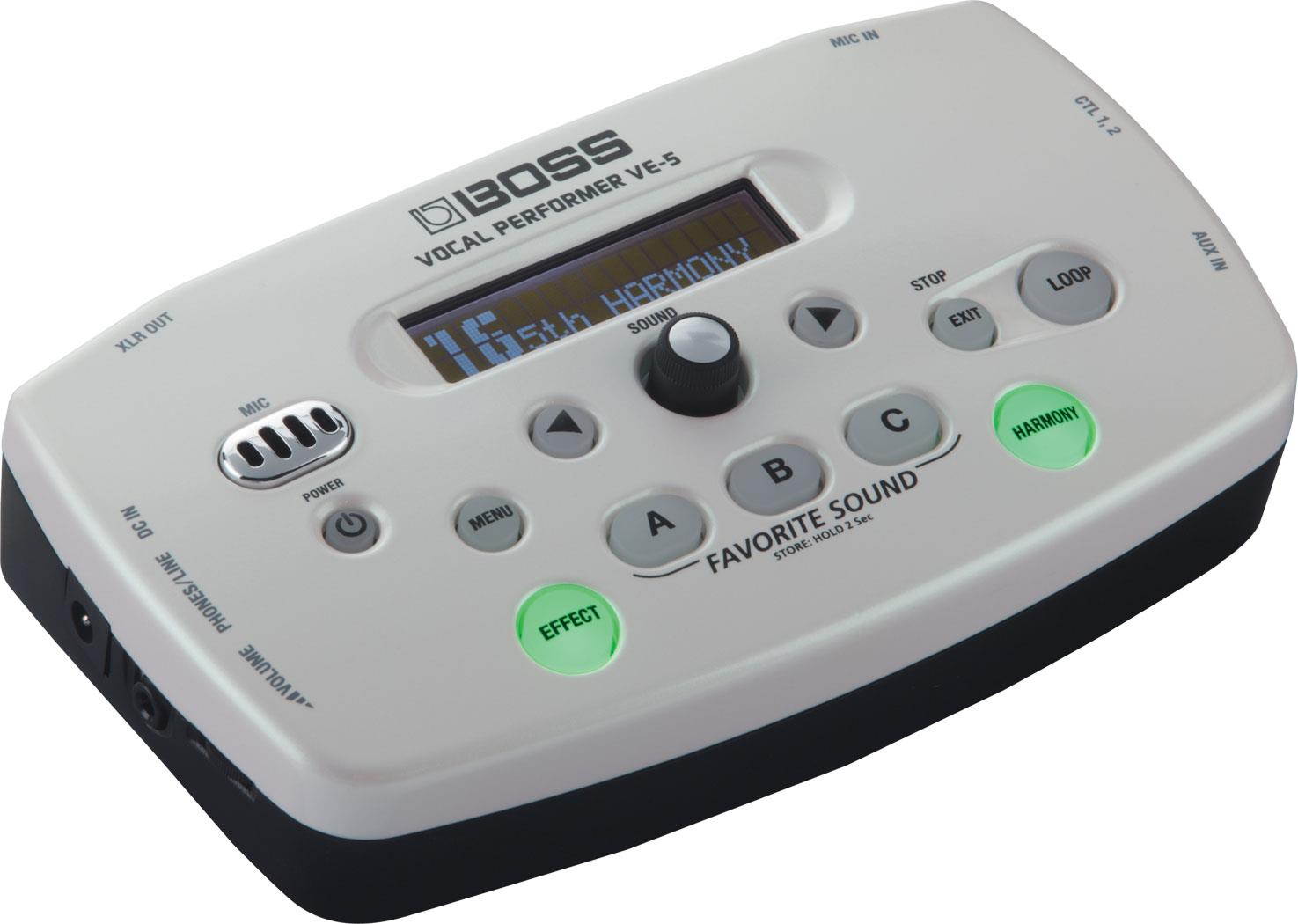 Boss VE-5 Vocal Processor (White)