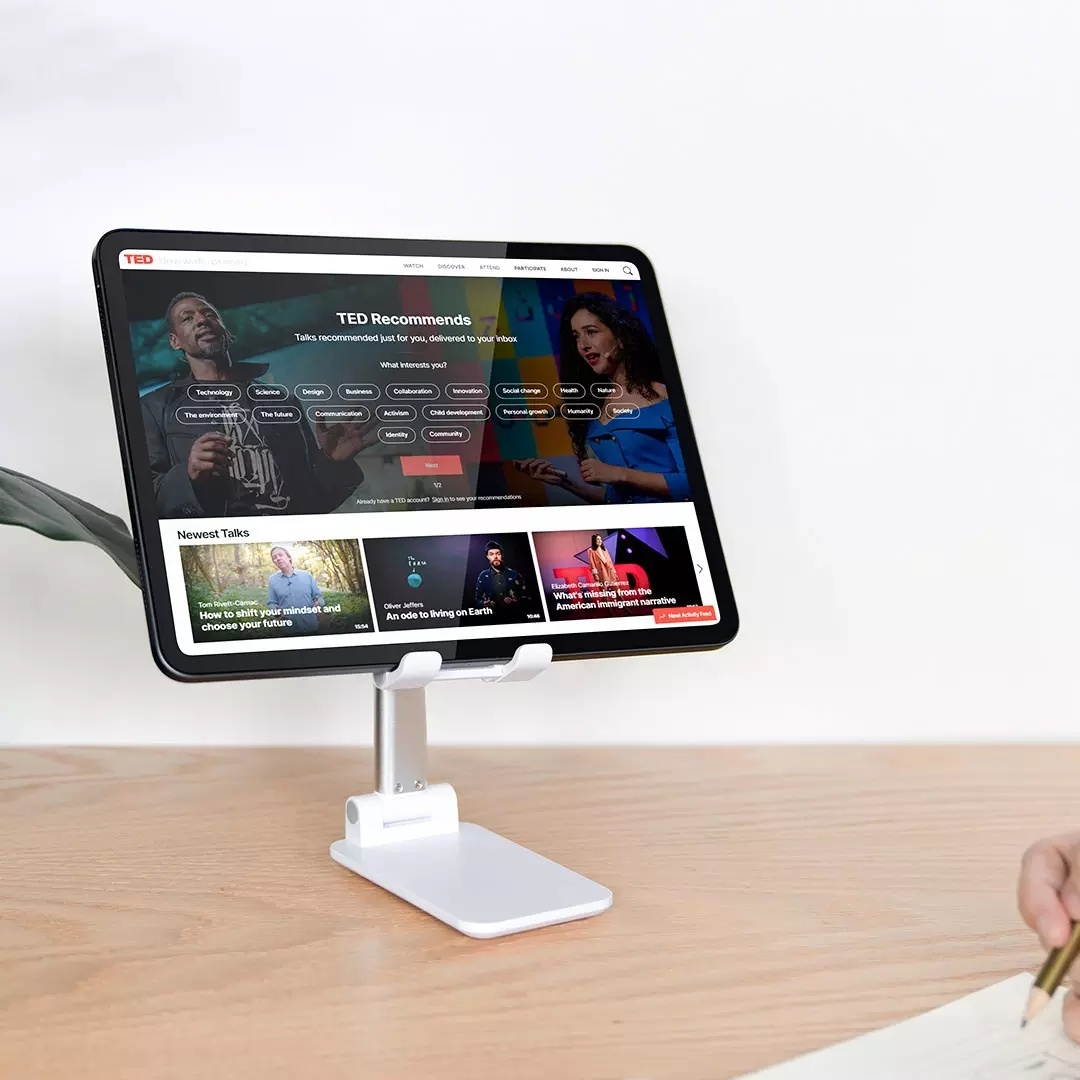 BCASE Desktop Foldable Phone Stand Freely Adjustable Retractable Folding Holder For iPhone XS 11Pro Tablet MI10 From Eco-system Black