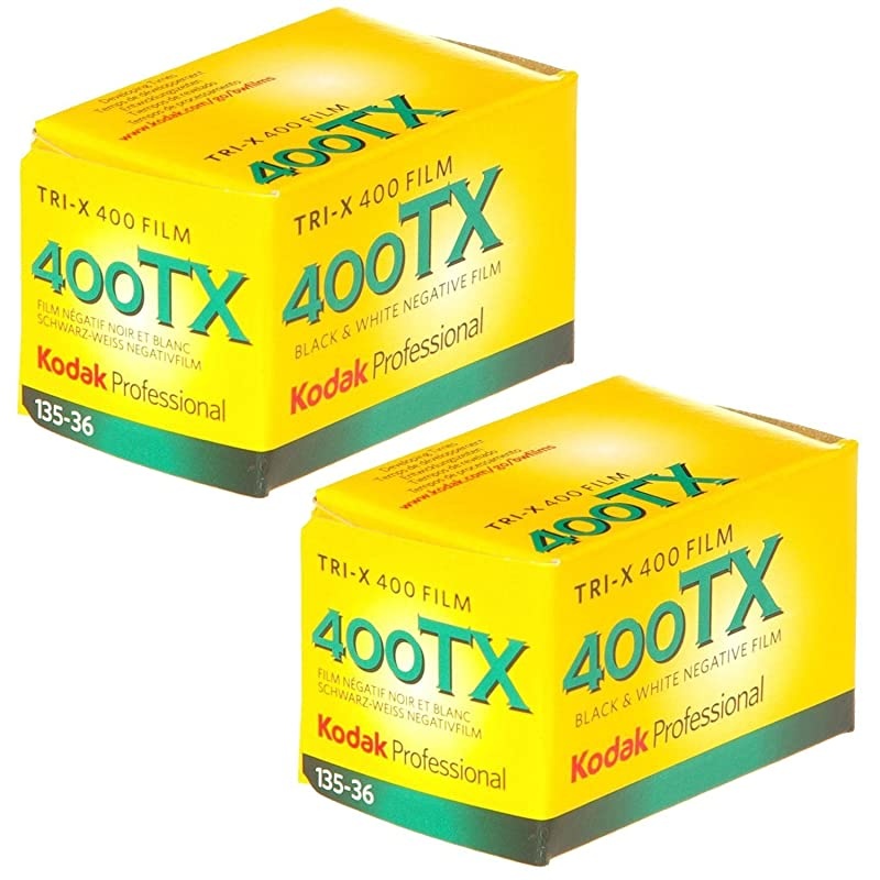 8667073 TriX 400TX Black and White Print Film 35mm 36 Exposures Pack of 2