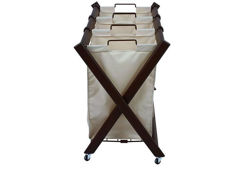 Rolling Triple Laundry Sorter White - Threshold™