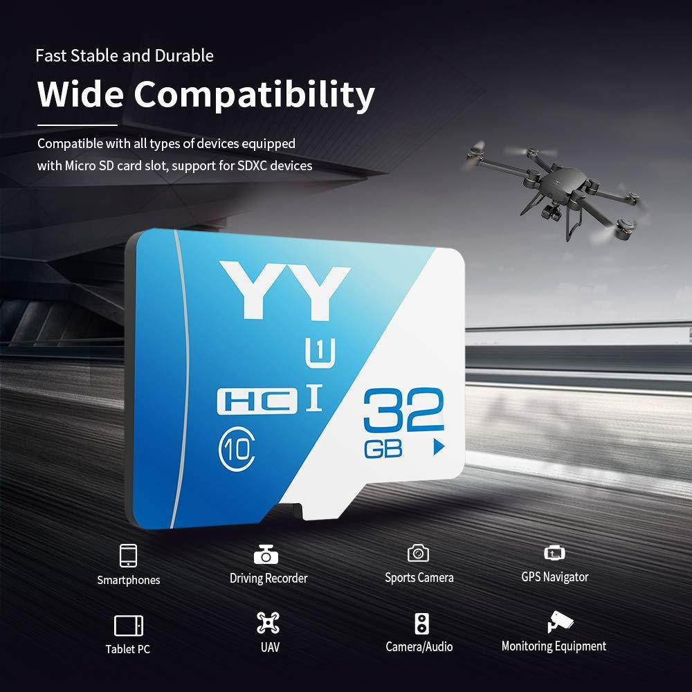 Cigooxm Memory Card 32GB Large Capacity Class 10 TF Card Flash TF Card Data Storage High Speed for Smartphone