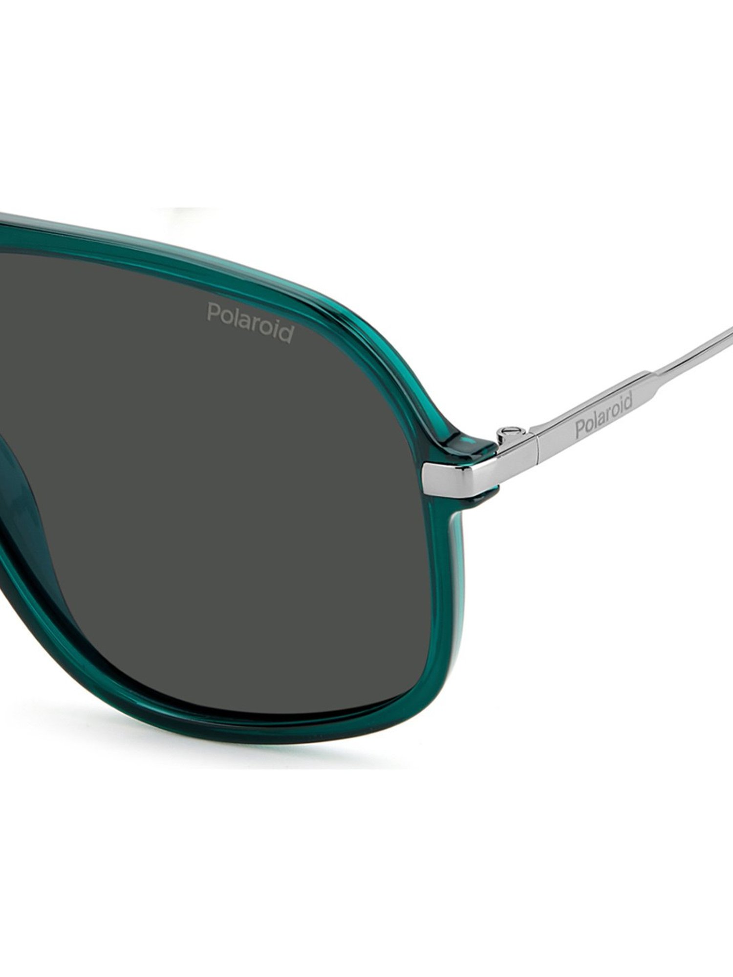 Polaroid Grey Aviator Unisex Sunglasses