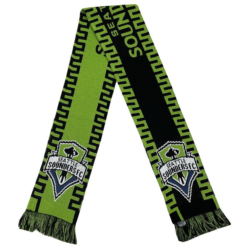 MLS Seattle Sounders Waves Knit Scarf