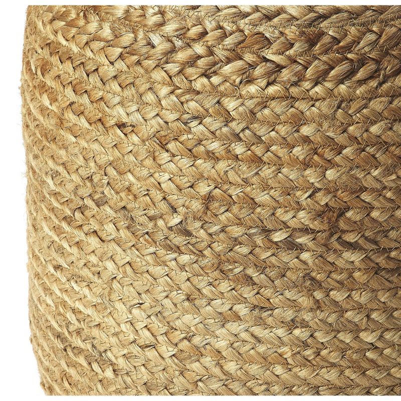 Noosa Jute Pouf Natural - Butler Specialty