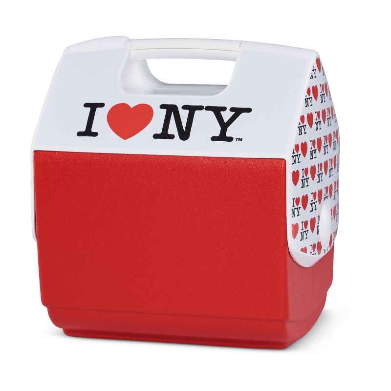 Igloo Playmate Pal I Love NY 7qt Portable Cooler - Red