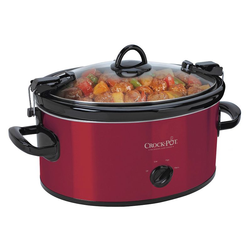 Crock-Pot 6qt Programmable Cook & Carry Slow Cooker Black SCCPVLF605-B