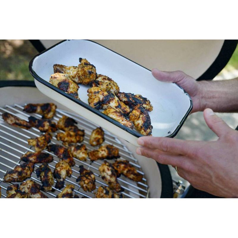 Char-Broil TRU-Infrared Kettleman Charcoal Grill 17302067 - Red