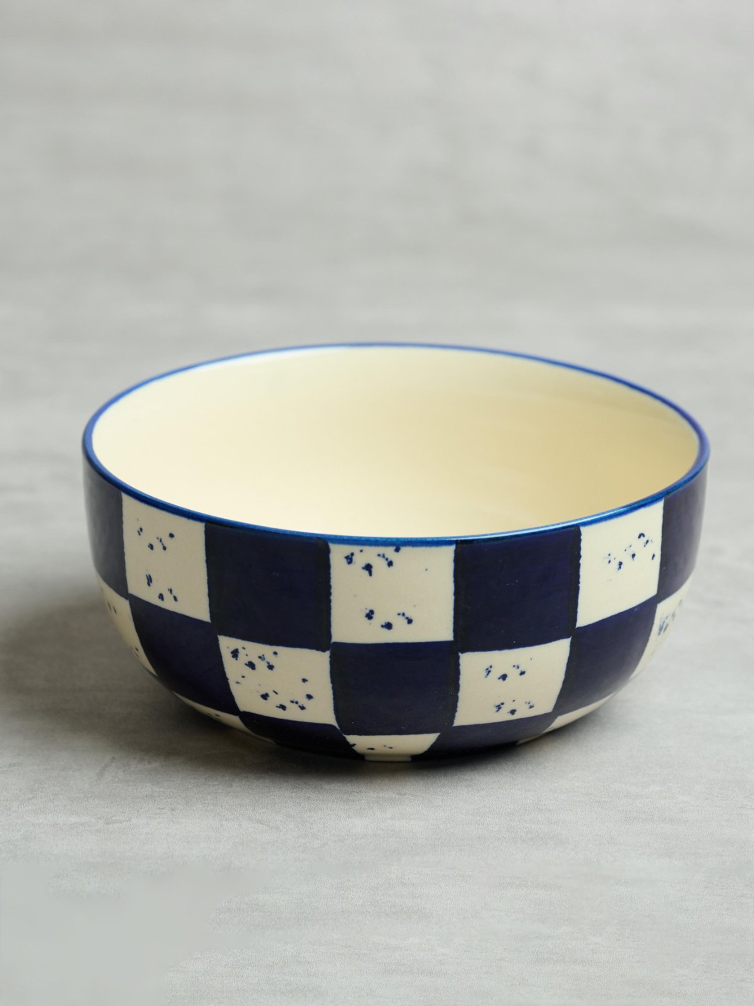 BlackCarrot Black & White Ceramic Dip Bowls Set of 2