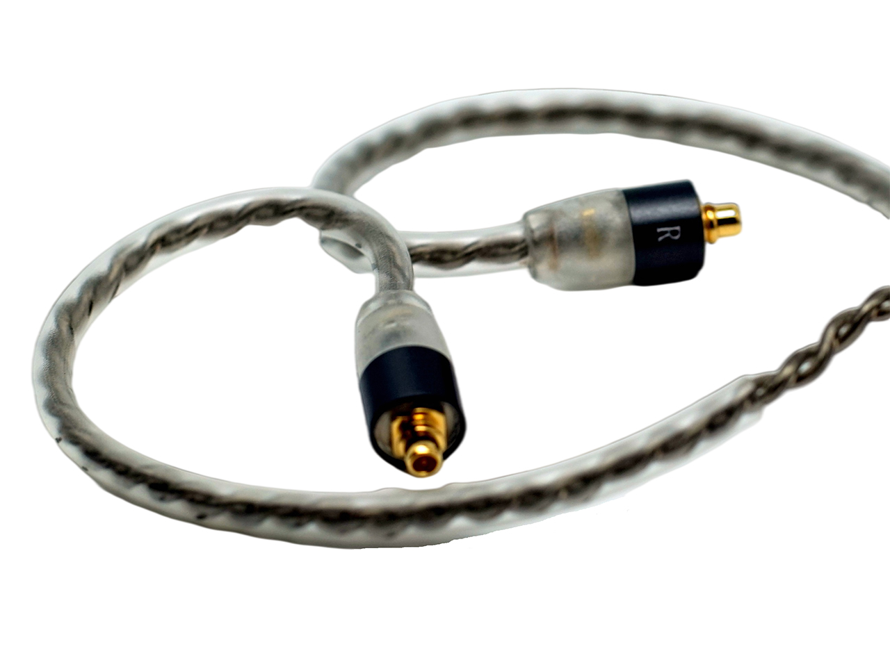 ApeSonic Rain-JET (In Ear Earbuds): Hybrid Balanced Armature & Dynamic Drivers, High Resolution, Synthetic Resin Shell, MMCX Connect - Cable Changeable, Hi-Fi & Premium Sound, Black Marble Color