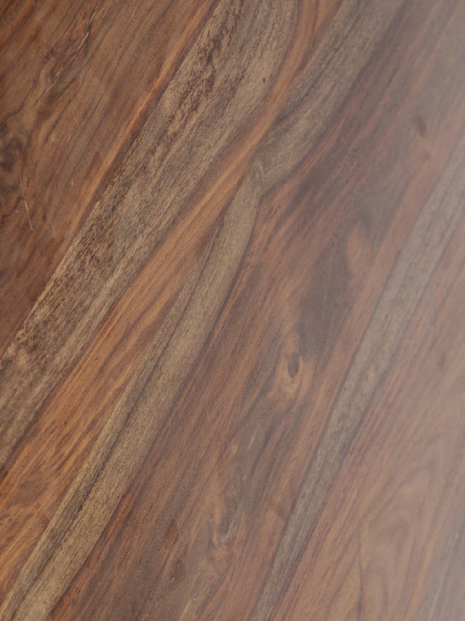 Ikiriya Kingston Solid Brown & Beige Wood 4 Seater Dining Table Set Teak Finish