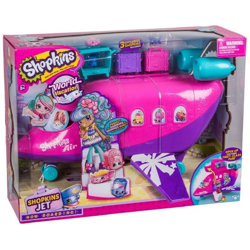 Moose Toys Shopkins Season 8 Playset: Skyanna's Shopkins Jet