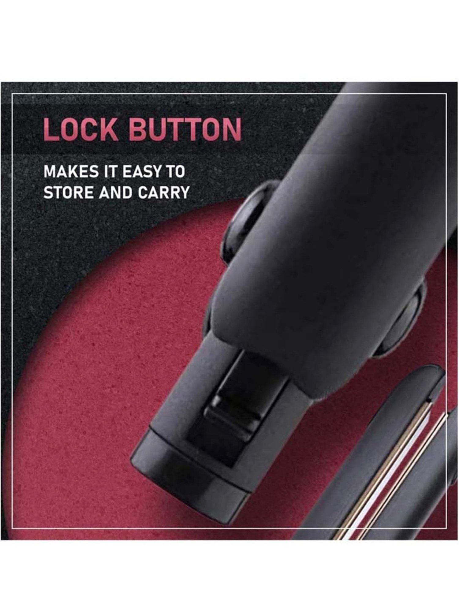 Wahl ArganCare WCHS6-1524 Hair Straightener (Black)