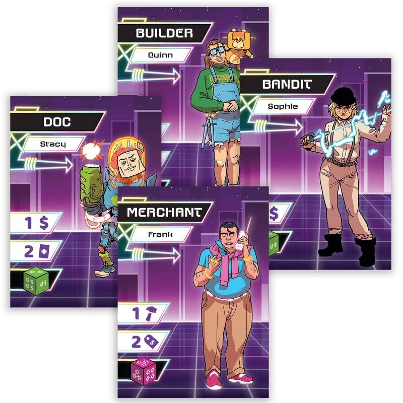 Plaid Hat Neon Gods Board Game