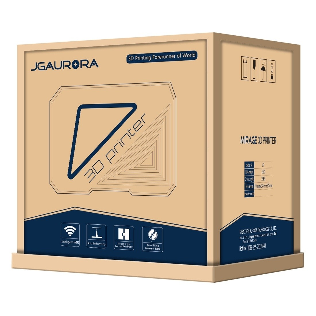 2020 New X5SA Pro 3D Printer High Precision Large Build Size Double Axis External Guide Rail and Titan Extruder, TRONXY 3D Printer