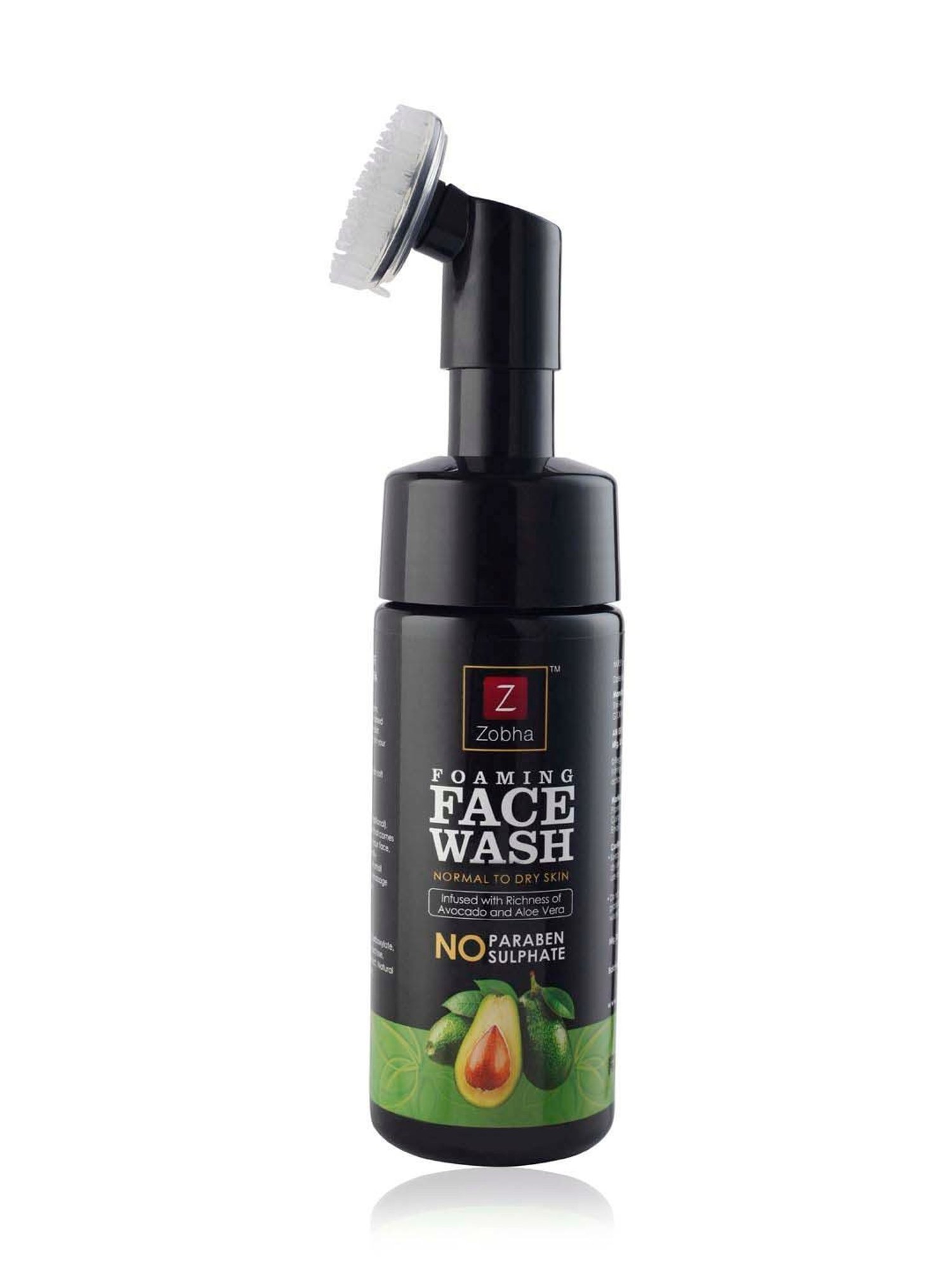 Zobha Avocado & Aloe Vera Foaming Face Wash - 150 ml