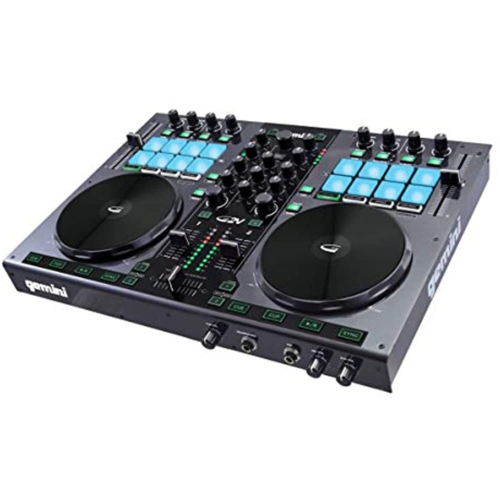 Gemini G2V 2-Channel Virtual DJ Controller