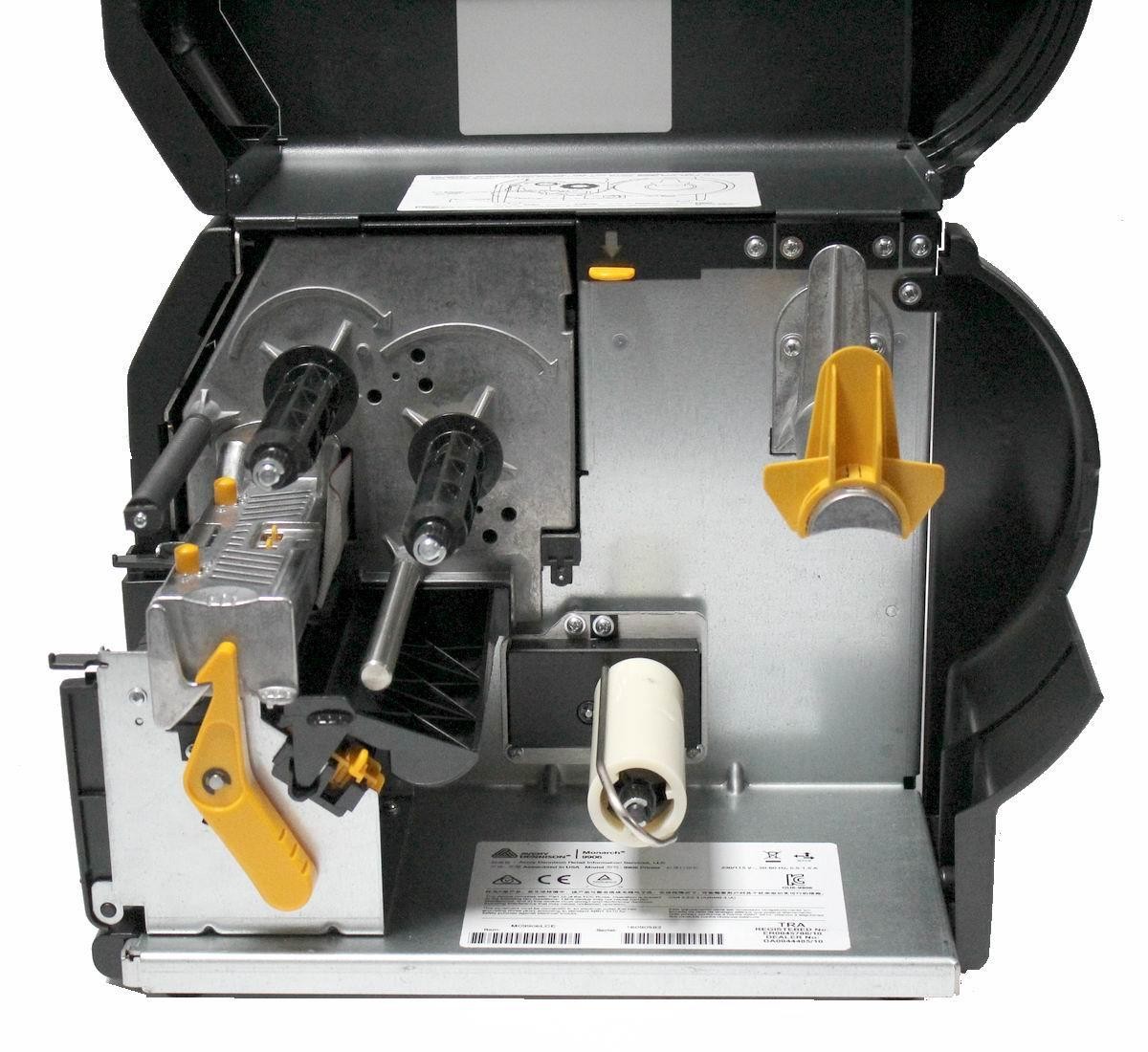 Monarch 9906 M09906LCP Thermal Barcode Label Printer Serial USB Parallel Rewinder