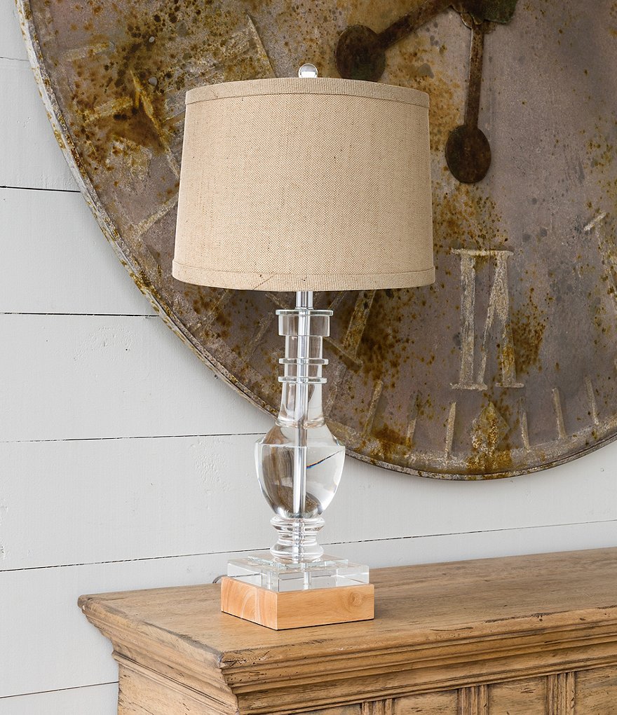 Park Hill Vintage Farmhouse Collection Clear Lake Lamp
