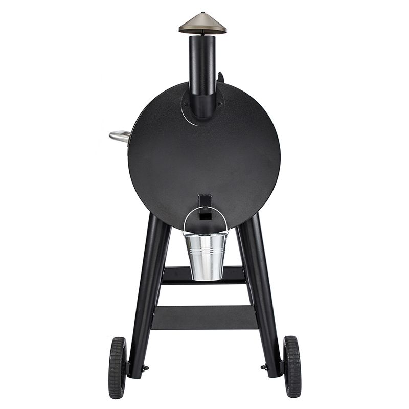 Z GRILLS ZPG-7002F 8 in 1 Wood Pellet Portable Grill Smoker for Outdoor BBQ Cooking with Digital Temperature Control and Grill Cover, Bronze