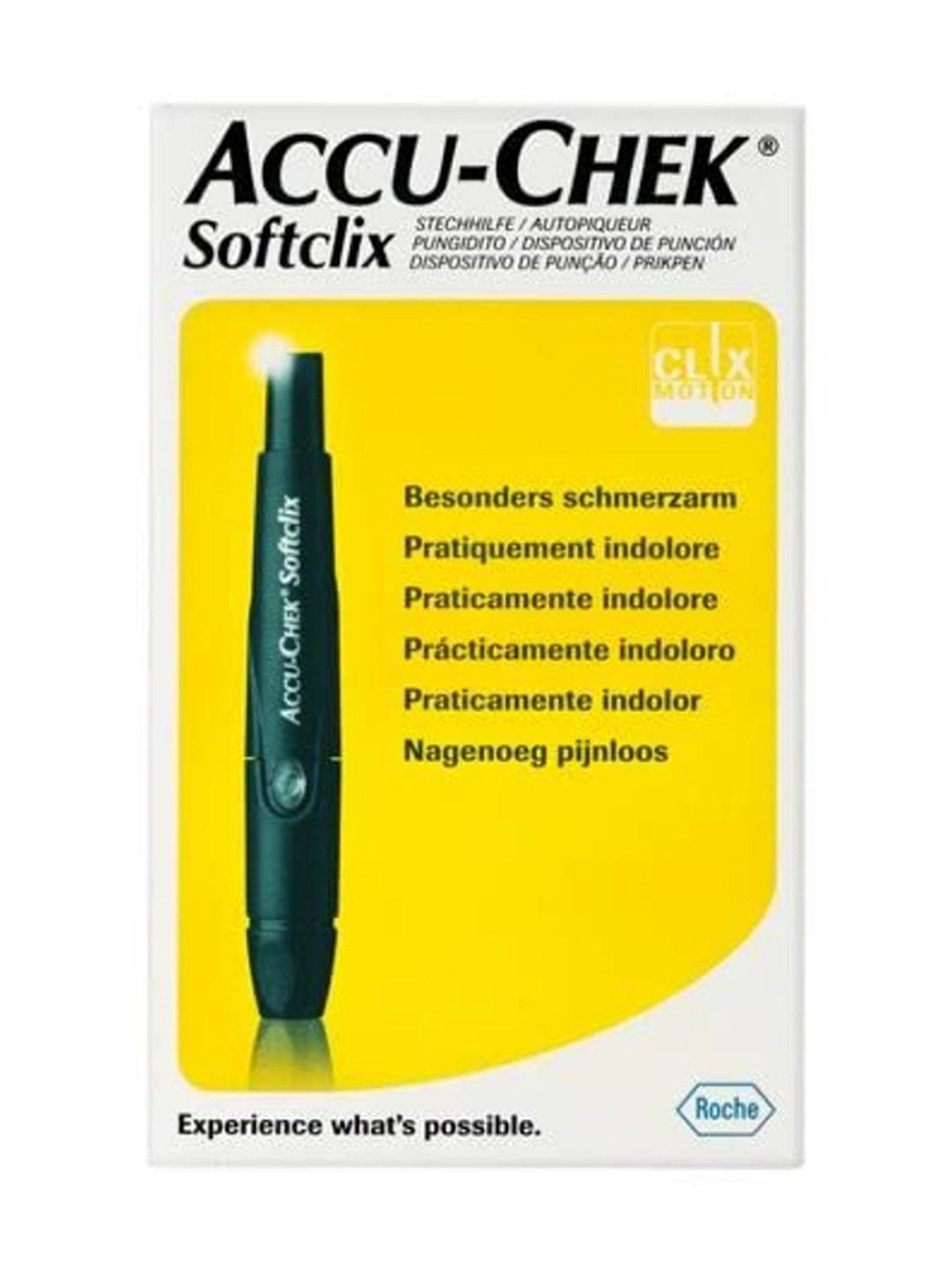 Accu Chek Softclix Lancing Device (Multicolor)