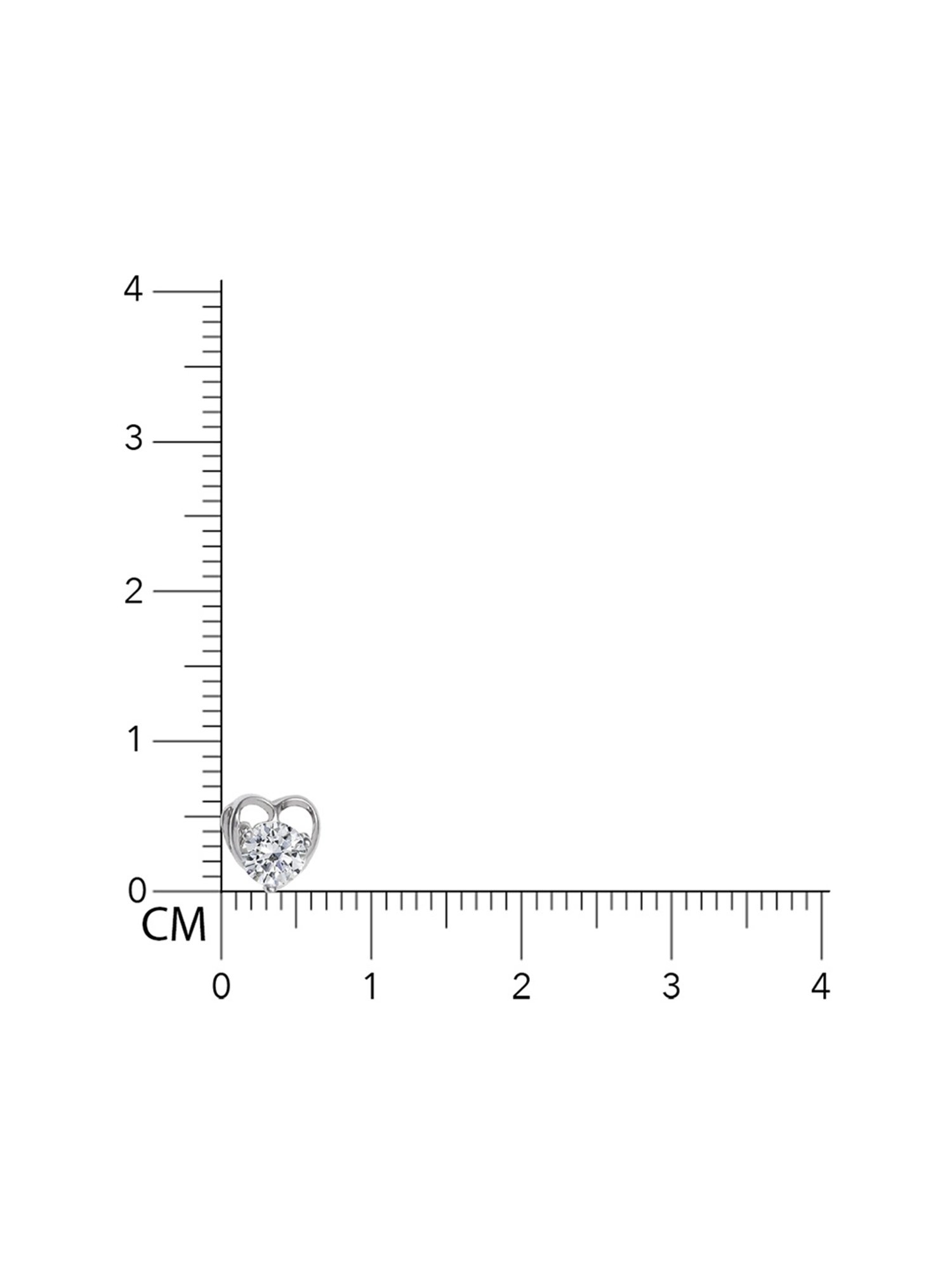 GIVA Anushka's 92.5 Sterling Silver Tiny Heart Earrings for Women