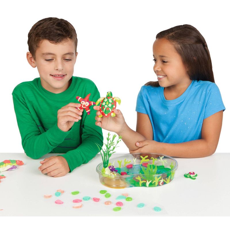 Creativity For Kids Glow In The Dark Turtle Lagoon Activity Kit