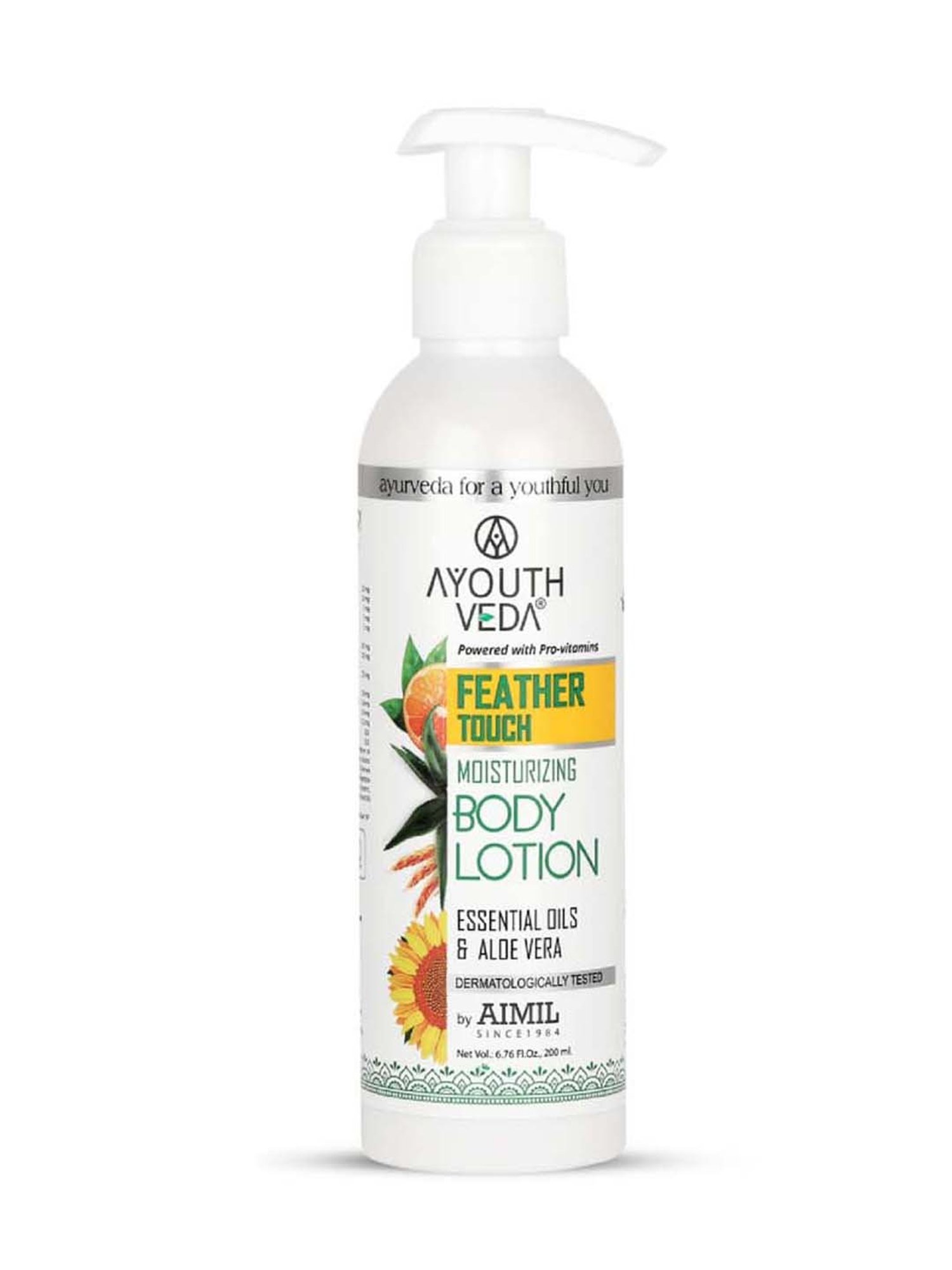 AyouthVeda Feather Touch Moisturizing Body Lotion - 200 ml