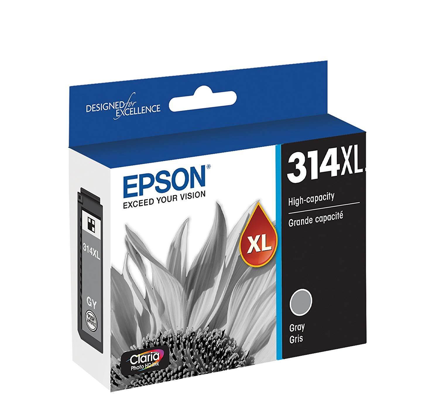 T314XL Claria Photo HD Ink - Gray (T314XL Gray)