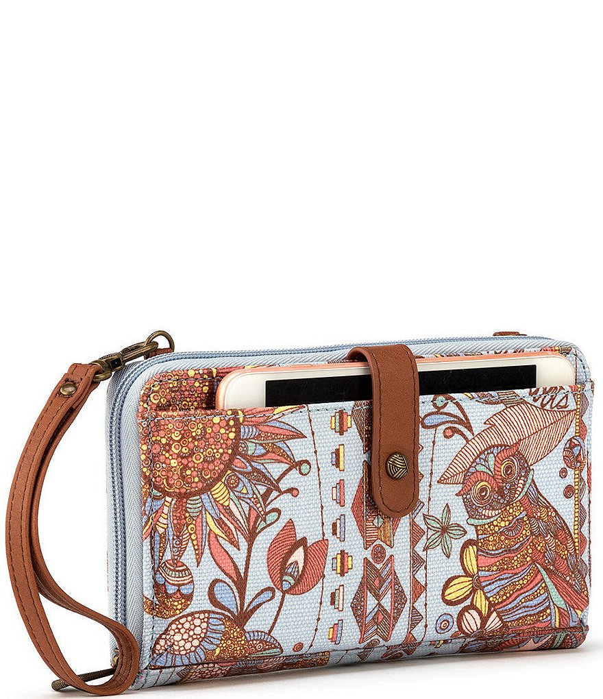 Etienne Aigner Adeline Signature Leather Wristlet Crossbody Bag