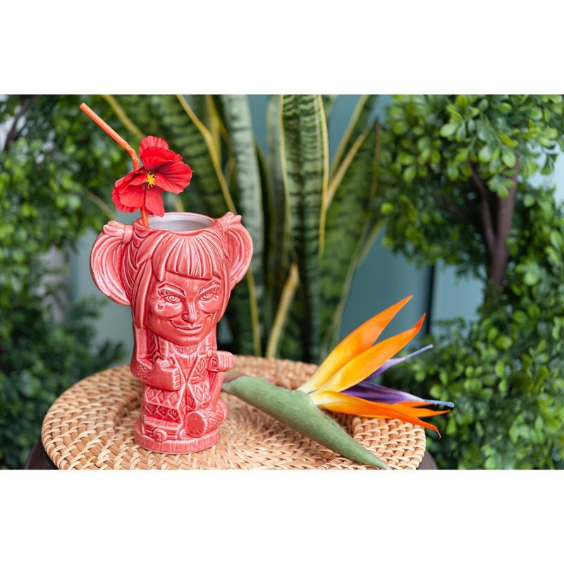 Beeline Creative Geeki Tikis Birds Of Prey Harley Quinn Ceramic Tiki Style Mug | Holds 16 Ounces