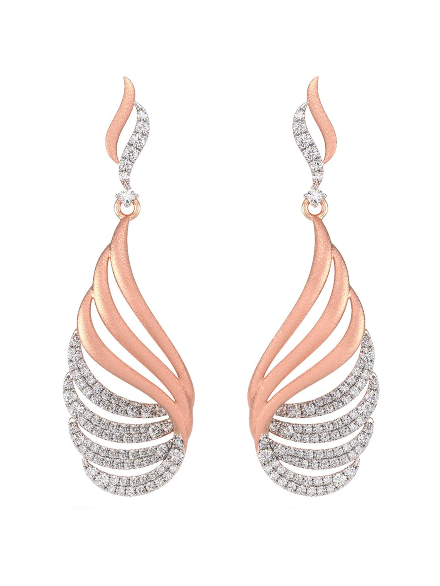 Joyalukkas 18 kt Gold & Diamond Earrings
