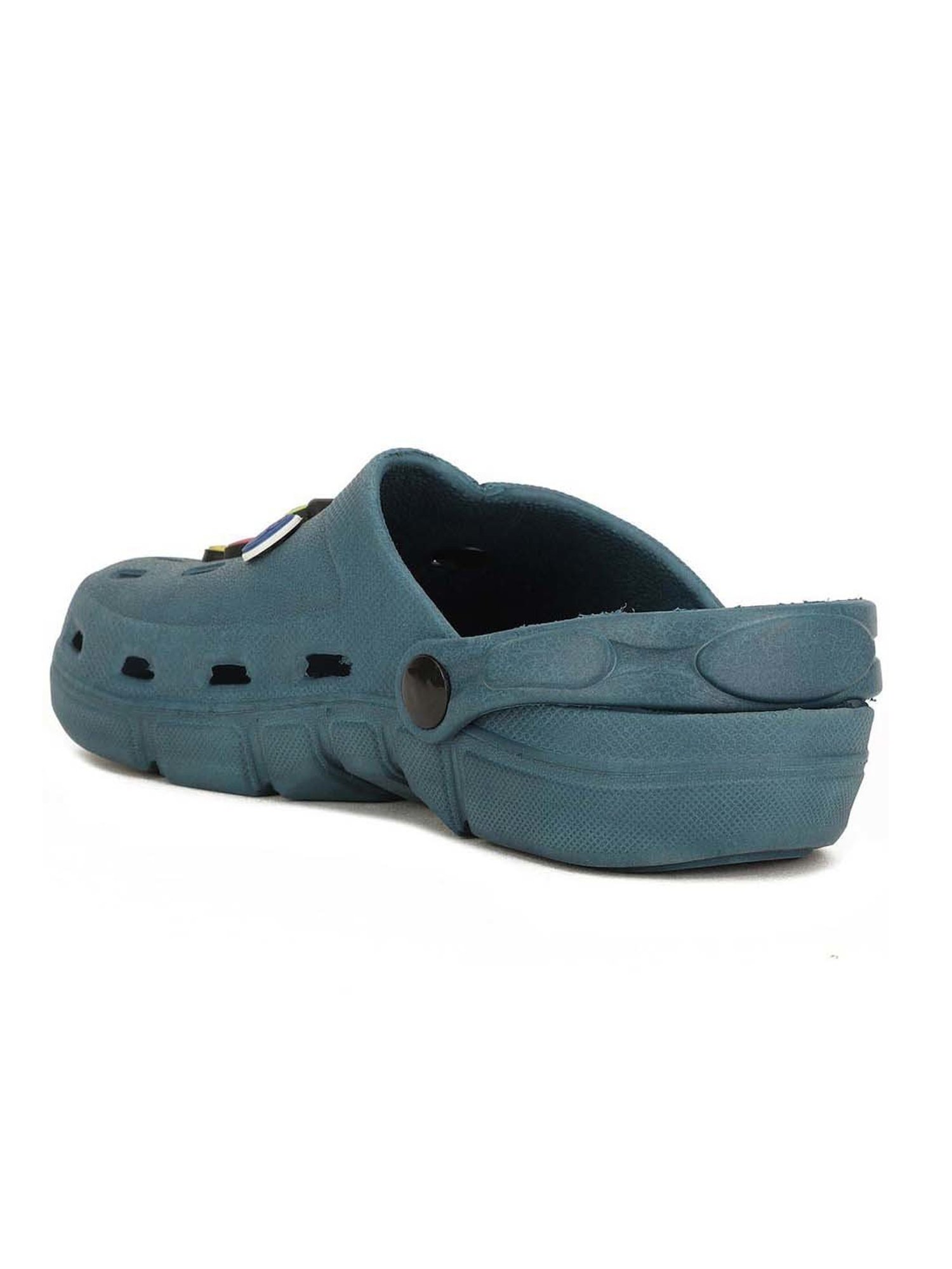 Bubblegummers by Bata Kids Teal Blue Back Strap Clogs