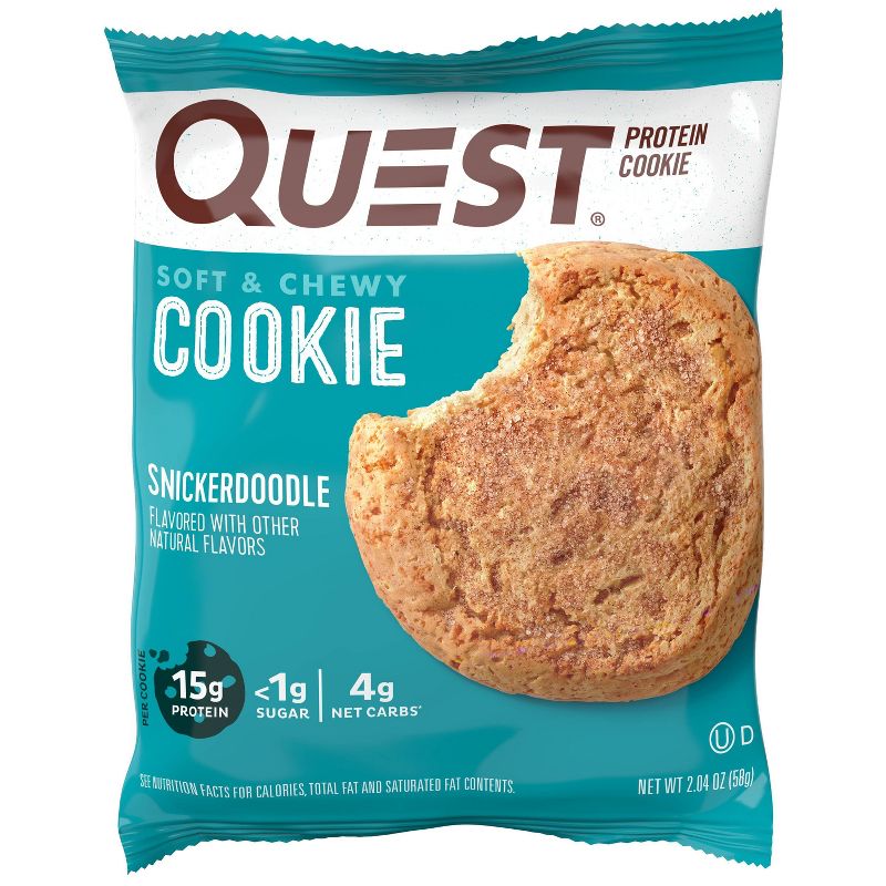 Quest Protein Cookie - Snickerdoodle - 4pk