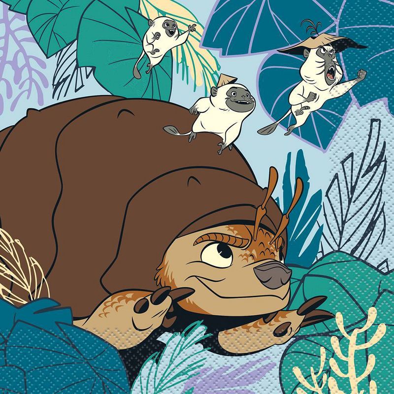 Raya and the Last Dragon 16ct Disposable Lunch Napkins