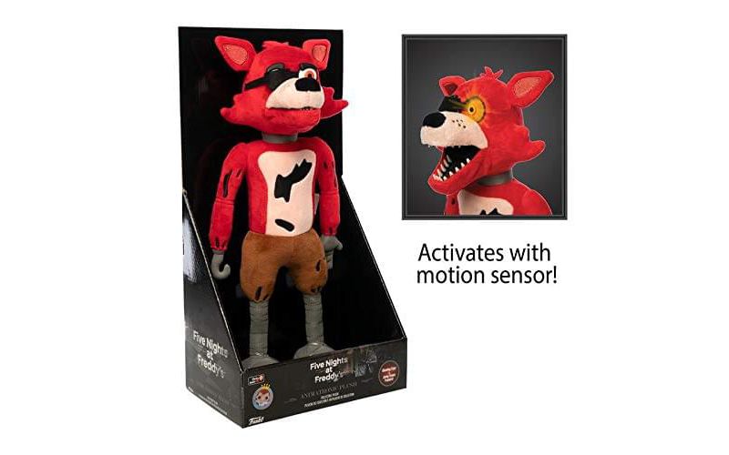 Zappies Five Nights At Freddys Foxy 13 Inch Animatronic Plush