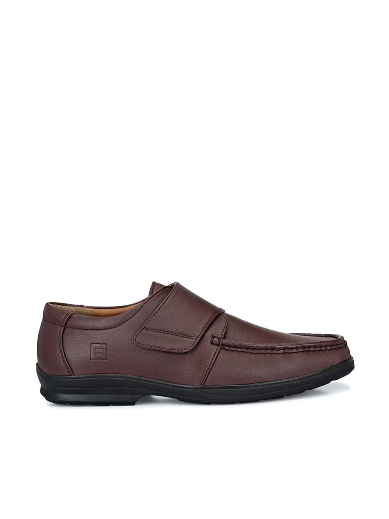 Eego Italy Men's Brown Formal Loafers