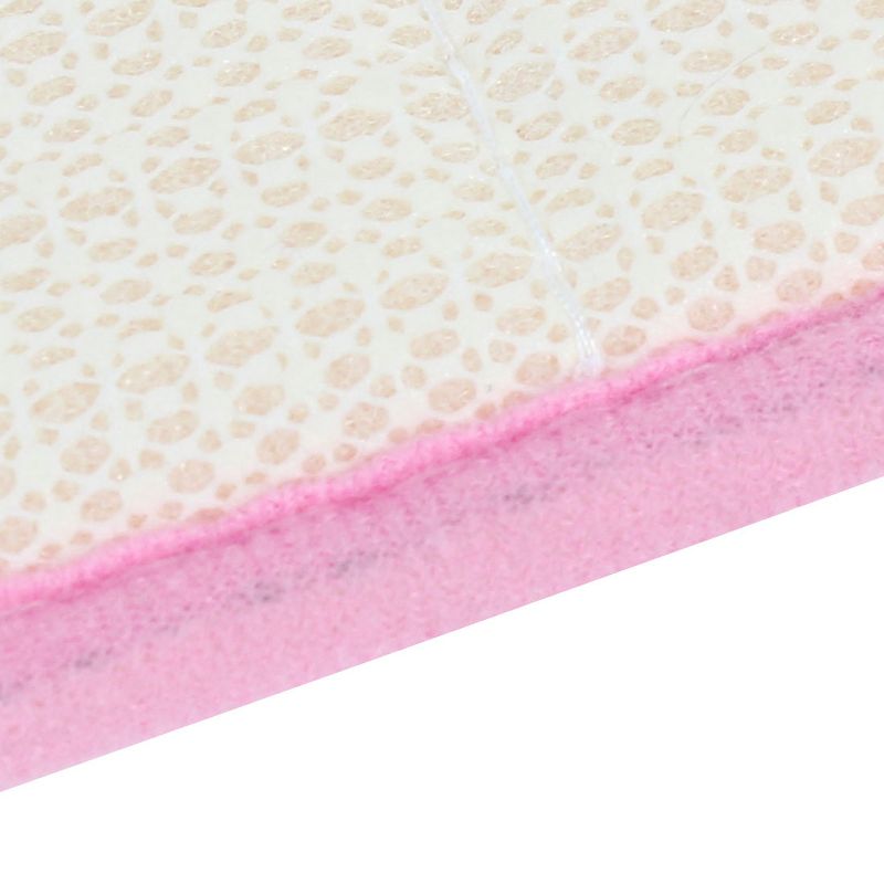 1'11"x1'2" Rectangle Indoor and Outdoor Floor Mat Pink - PiccoCasa