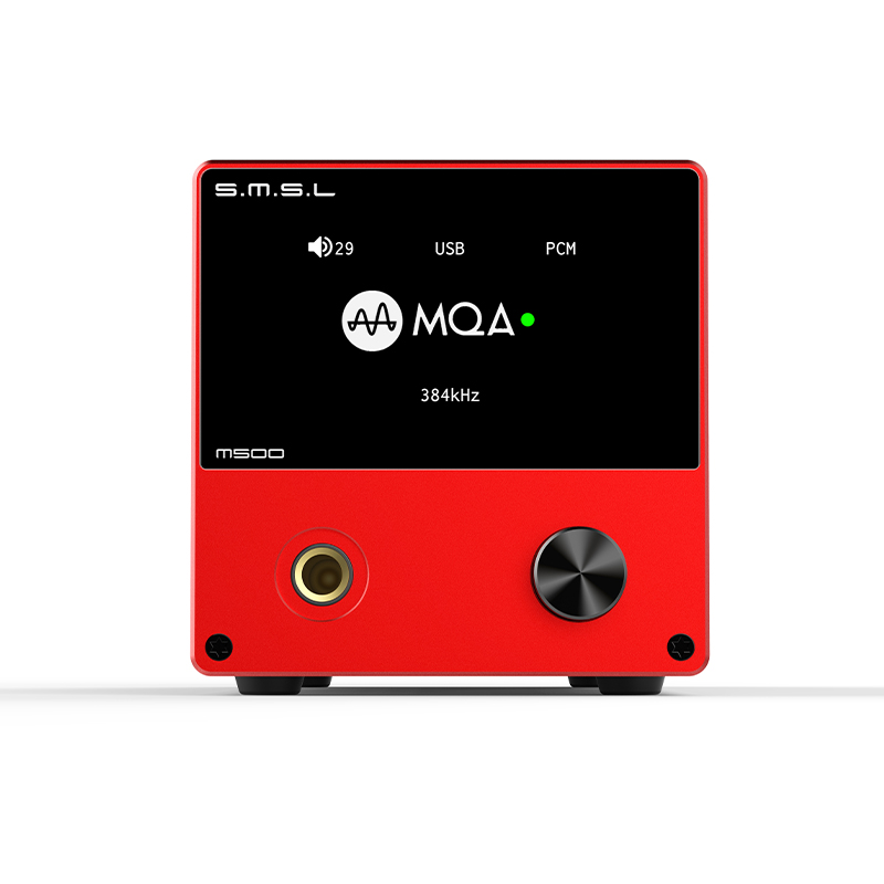 SMSL M500 MQA Decoder Headphone AMP ES9038PRO ES9311 XMOS XU-21632bit 768kHz DSD512 Hi-Res Audio DAC Headphone Amplifier
