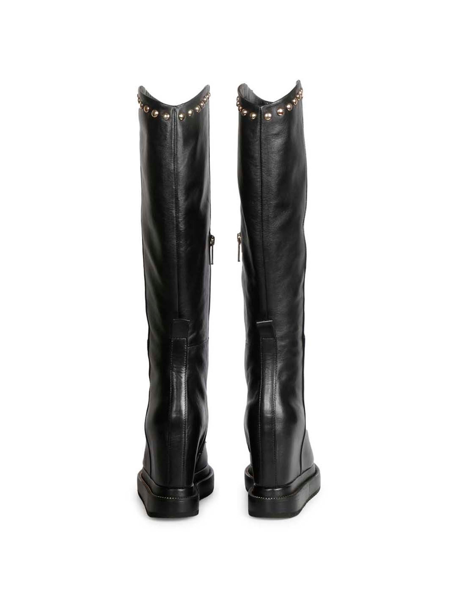 Saint G Women's ADELMO Black Wedge Booties