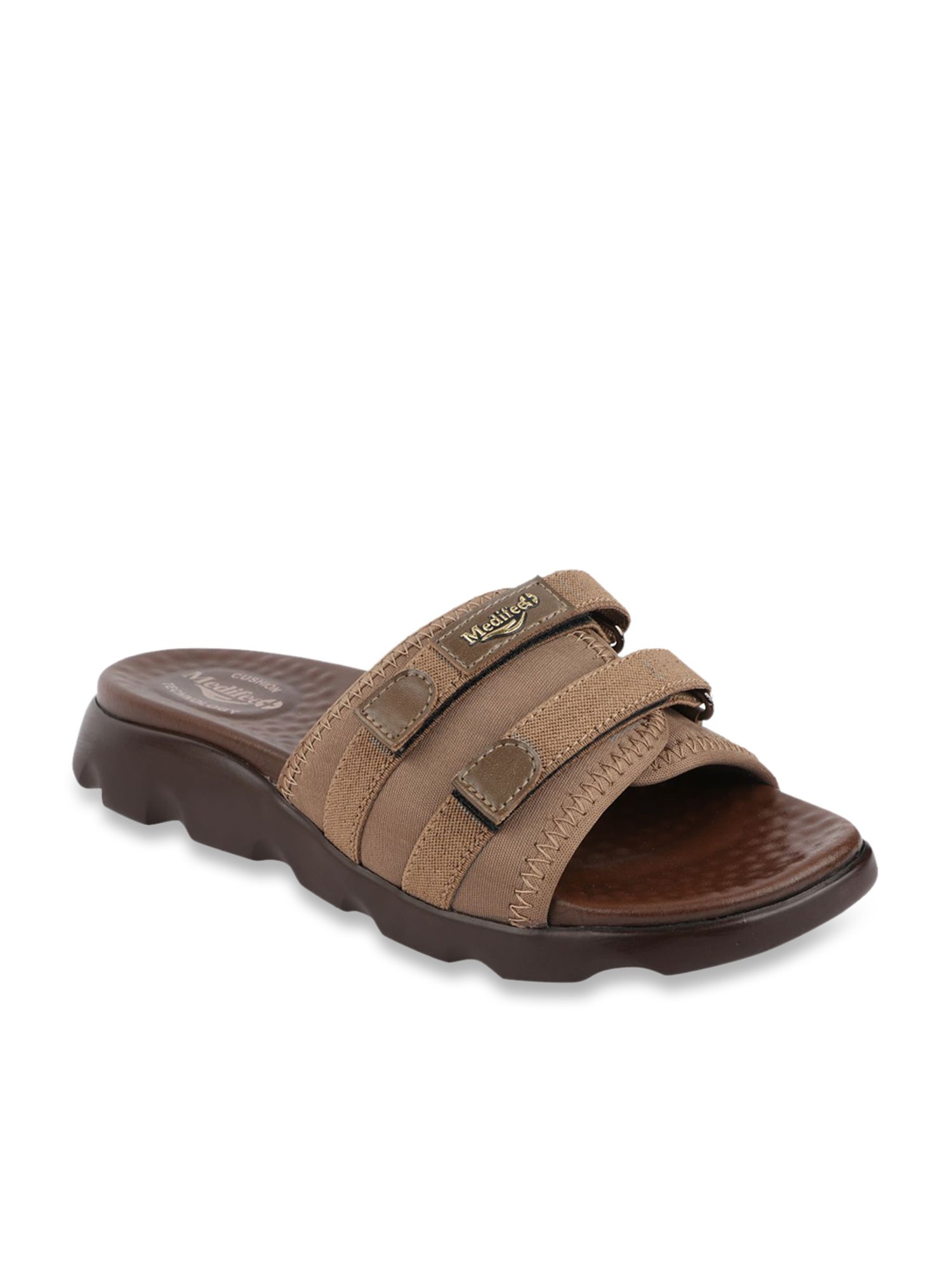MediFeet Women's Chikoo Casual Sandals