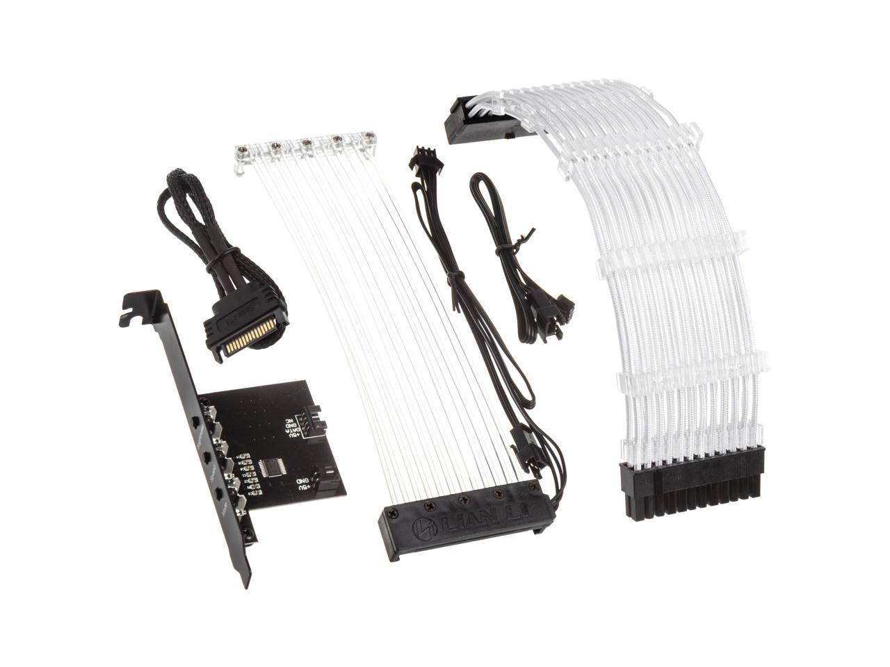 LIAN LI STRIMER 24 Pins Addressable RGB Power extension cable---- Strimer 24 Pins (1Year Warranty)