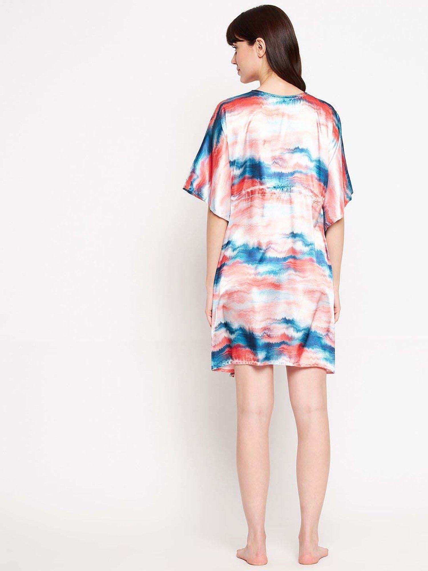 Secrets By ZeroKaata Multicolored Printed Kaftan - Pack Of 2