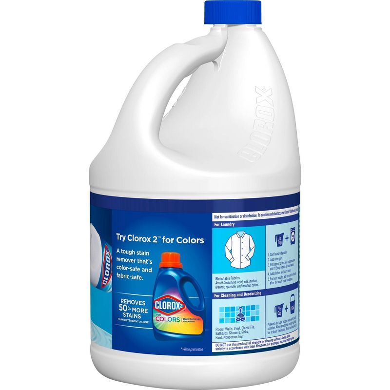 Clorox Splash-Less Liquid Bleach - Regular - 116 fl oz
