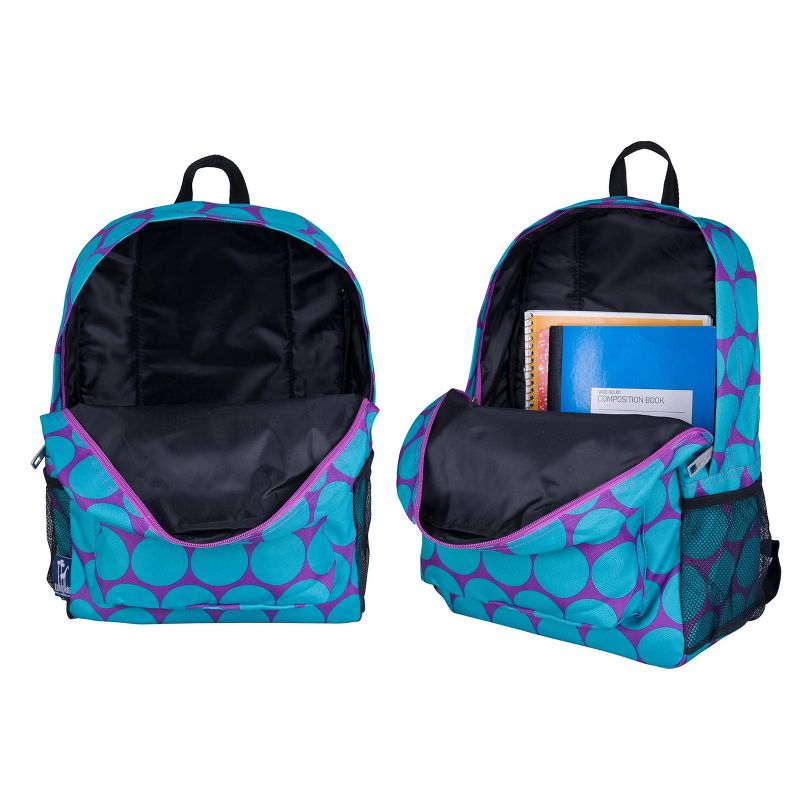 Wildkin Big Dot Aqua 16 Inch Backpack