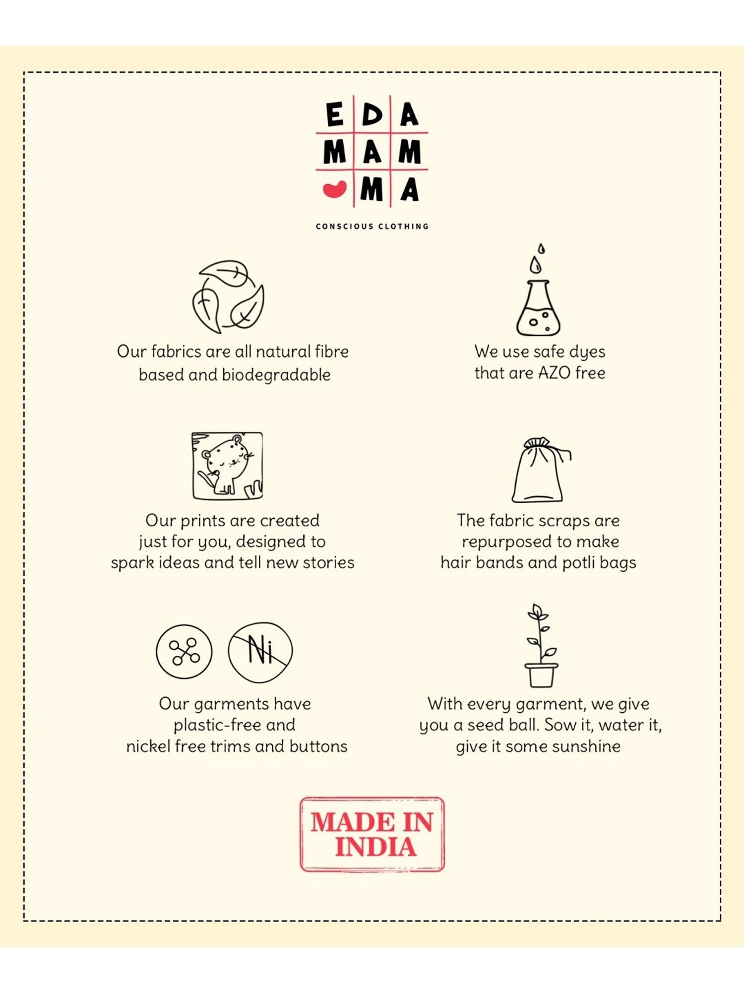 Ed-a-Mamma Kids Yellow Cotton Graphic T-Shirt