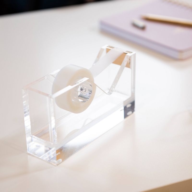 RUSSELL + HAZEL Acrylic Tape Dispenser Clear