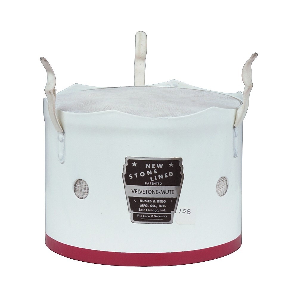 Humes & Berg 158 Trombone Velvet Tone Bucket Mute 7-1/2" Bell