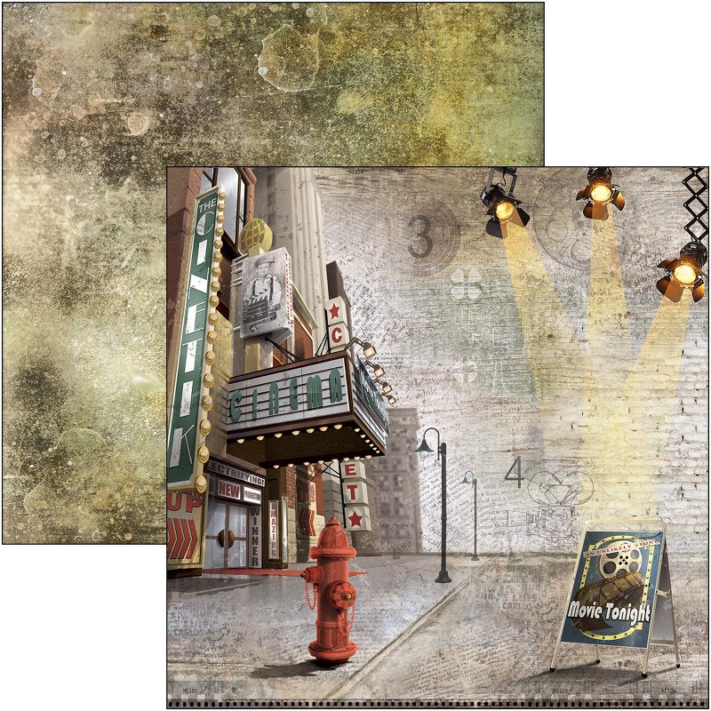 Ciao Bella Double-Sided Paper Pack 90lb 12"X12" 12/Pkg-Modern Times, 12 Designs/1 Each