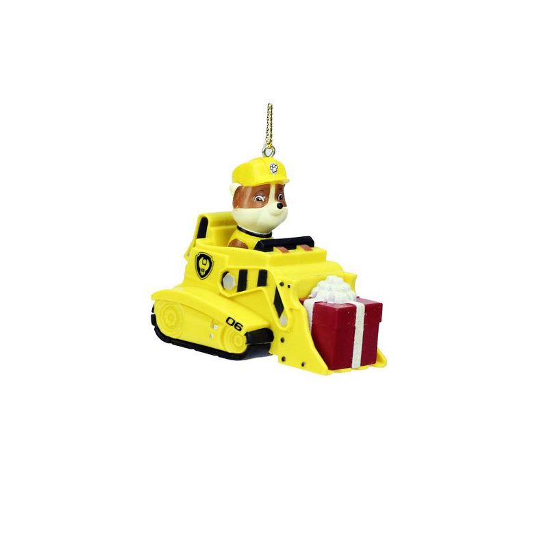 Kurt S. Adler 3.75" Paw Patrol Rubble Character Decorative Christmas Ornament